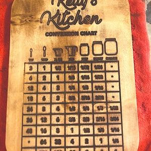 Unusual tray with measurements for cooking